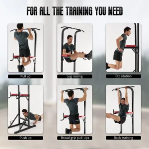 Image montrant les différents exercices avec la chaise romaine ISE-5in1-5607