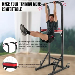 image d'un homme réalisant des relevés de jambes suspendu avec la chaise romaine ISE-5in1-5607