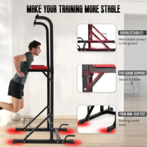 Image de la chaise romaine ISE-5in1-5607 et de ses caractéristiques de stabilité