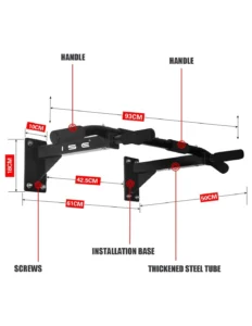 Dimensions de la barre de traction murale ISEFIT SY-165