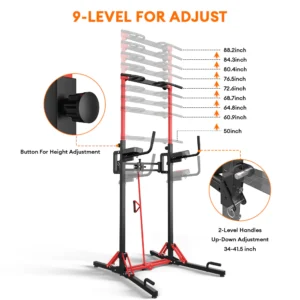 Hauteurs d'ajustement de la chaise romaine pliable OneTwoFit - Amazon