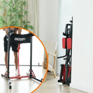 système de repli et rangement de la chaise romaine pliable OneTwoFit - Amazon
