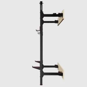 rack mural de musculation pliable Corength decathlon - Vue de côté