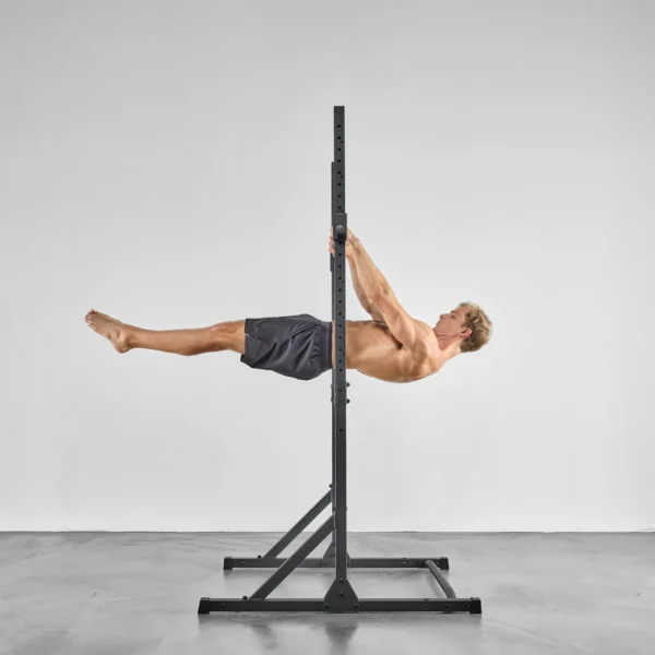 Barre de traction Eric Flag Slide bar 2.0 - Eric Flag faisant un front lever