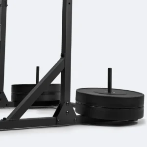 Barre de traction Eric Flag Slide bar 2.0 - Colonnes stabilisatrices lestées avec disques de musculation
